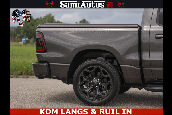 Dodge Ram SPORT | 5.7 V8 HEMI 402PK | GRANITE CRYSTAL | GROOTSCHERM | PANO | LIMITED WIELEN | DUBBEL CABINE DC | 5 PERSOONS | GRIJSKENTEKEN |