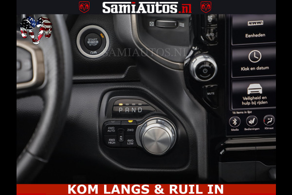 Dodge Ram SPORT | 5.7 V8 HEMI 402PK | GRANITE CRYSTAL | GROOTSCHERM | PANO | LIMITED WIELEN | DUBBEL CABINE DC | 5 PERSOONS | GRIJSKENTEKEN |