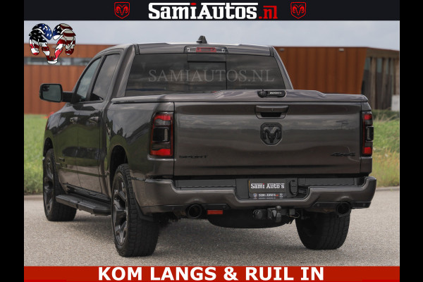 Dodge Ram SPORT | 5.7 V8 HEMI 402PK | GRANITE CRYSTAL | GROOTSCHERM | PANO | LIMITED WIELEN | DUBBEL CABINE DC | 5 PERSOONS | GRIJSKENTEKEN |