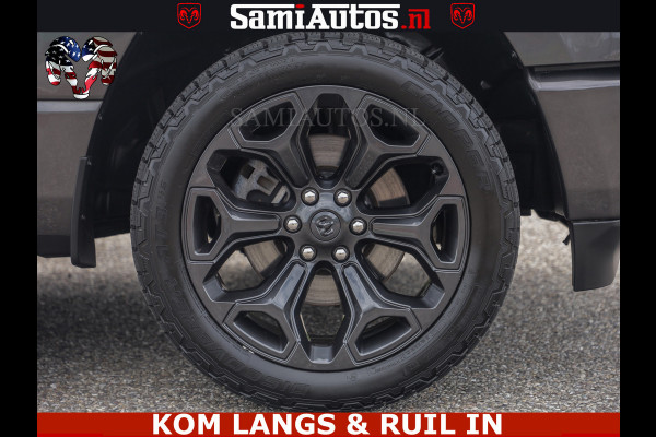 Dodge Ram SPORT | 5.7 V8 HEMI 402PK | GRANITE CRYSTAL | GROOTSCHERM | PANO | LIMITED WIELEN | DUBBEL CABINE DC | 5 PERSOONS | GRIJSKENTEKEN |