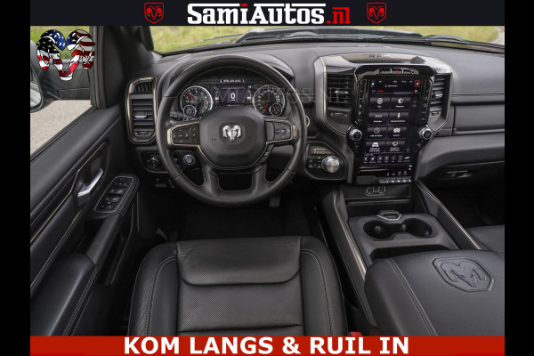 Dodge Ram SPORT | 5.7 V8 HEMI 402PK | GRANITE CRYSTAL | GROOTSCHERM | PANO | LIMITED WIELEN | DUBBEL CABINE DC | 5 PERSOONS | GRIJSKENTEKEN |
