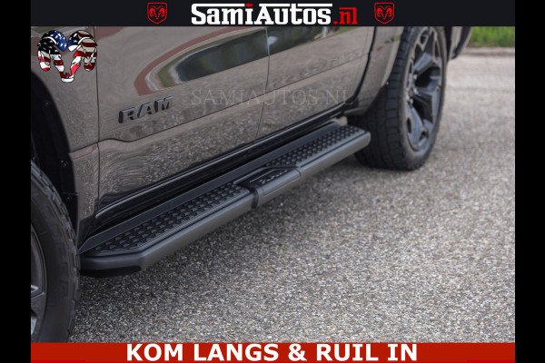 Dodge Ram SPORT | 5.7 V8 HEMI 402PK | GRANITE CRYSTAL | GROOTSCHERM | PANO | LIMITED WIELEN | DUBBEL CABINE DC | 5 PERSOONS | GRIJSKENTEKEN |