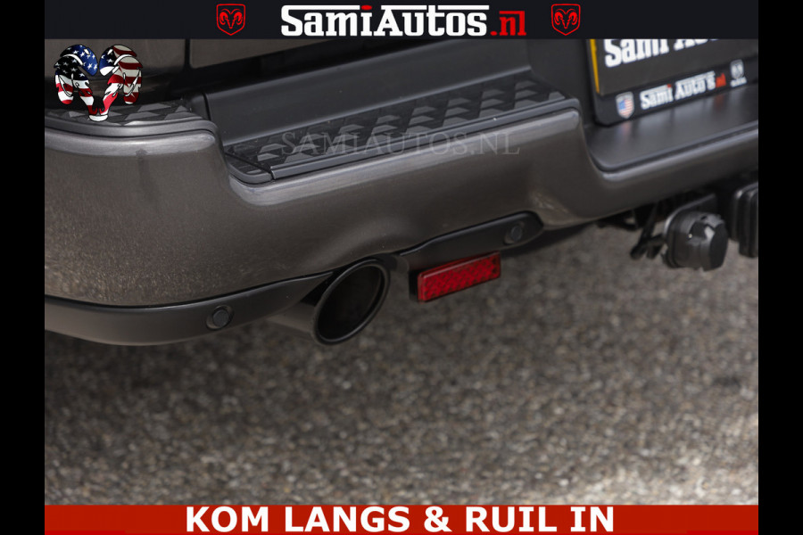 Dodge Ram SPORT | 5.7 V8 HEMI 402PK | GRANITE CRYSTAL | GROOTSCHERM | PANO | LIMITED WIELEN | DUBBEL CABINE DC | 5 PERSOONS | GRIJSKENTEKEN |