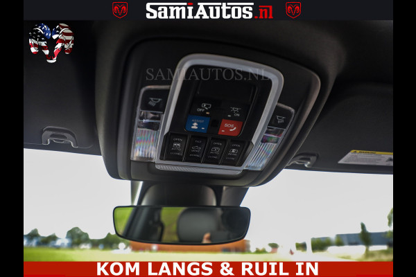 Dodge Ram SPORT | 5.7 V8 HEMI 402PK | GRANITE CRYSTAL | GROOTSCHERM | PANO | LIMITED WIELEN | DUBBEL CABINE DC | 5 PERSOONS | GRIJSKENTEKEN |