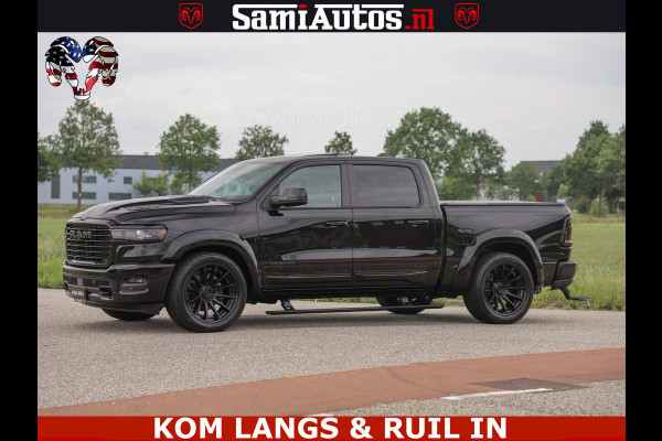 Dodge Ram 1500 Night Premium | Full Option | De Meest Luxe Pick-Up in zijn Klasse | Comfortabele Dubbele Cabine met Royale 5 Zitplaatsen | BPM vrij | Nu Leverbaar uit Voorraad | Voorraad Nr 2287 - 3384