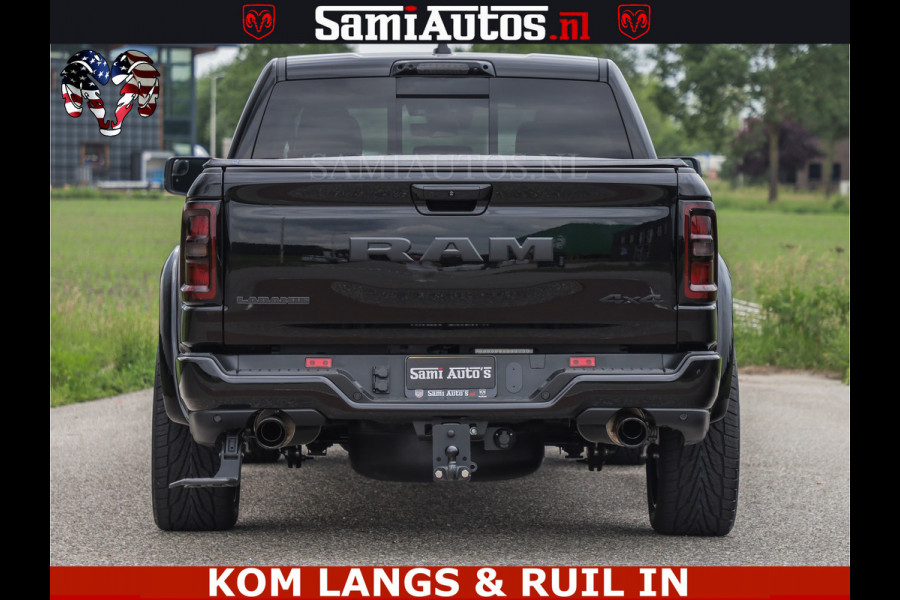 Dodge Ram 1500 Night Premium | Full Option | De Meest Luxe Pick-Up in zijn Klasse | Comfortabele Dubbele Cabine met Royale 5 Zitplaatsen | BPM vrij | Nu Leverbaar uit Voorraad | Voorraad Nr 2287 - 3384