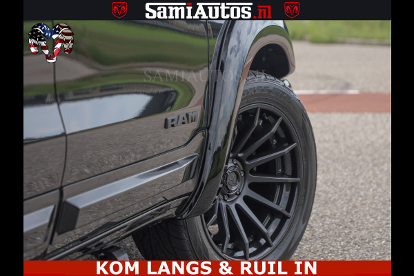 Dodge Ram 1500 Night Premium | Full Option | De Meest Luxe Pick-Up in zijn Klasse | Comfortabele Dubbele Cabine met Royale 5 Zitplaatsen | BPM vrij | Nu Leverbaar uit Voorraad | Voorraad Nr 2287 - 3384