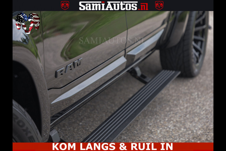 Dodge Ram 1500 Night Premium | Full Option | De Meest Luxe Pick-Up in zijn Klasse | Comfortabele Dubbele Cabine met Royale 5 Zitplaatsen | BPM vrij | Nu Leverbaar uit Voorraad | Voorraad Nr 2287 - 3384