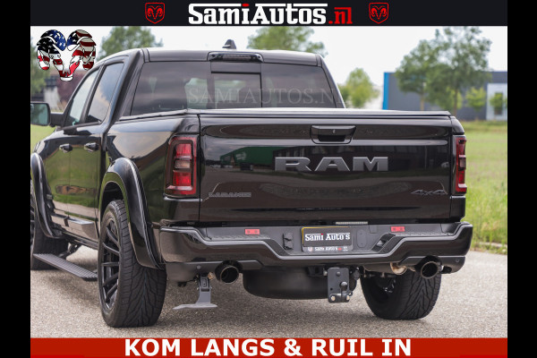Dodge Ram 1500 Night Premium | Full Option | De Meest Luxe Pick-Up in zijn Klasse | Comfortabele Dubbele Cabine met Royale 5 Zitplaatsen | BPM vrij | Nu Leverbaar uit Voorraad | Voorraad Nr 2287 - 3384