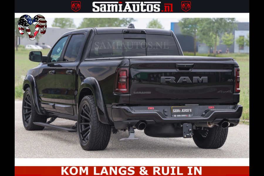 Dodge Ram 1500 Night Premium | Full Option | De Meest Luxe Pick-Up in zijn Klasse | Comfortabele Dubbele Cabine met Royale 5 Zitplaatsen | BPM vrij | Nu Leverbaar uit Voorraad | Voorraad Nr 2287 - 3384