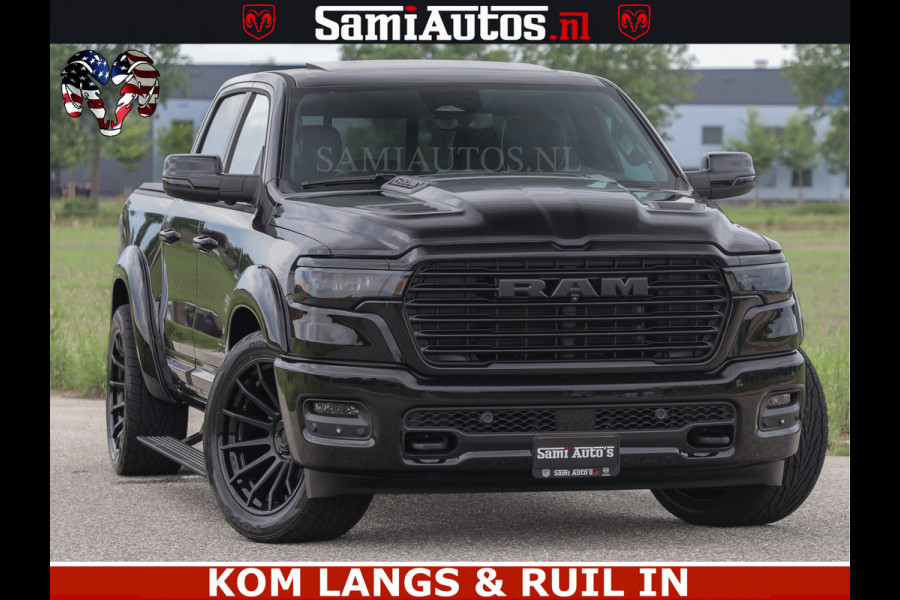 Dodge Ram 1500 Night Premium | Full Option | De Meest Luxe Pick-Up in zijn Klasse | Comfortabele Dubbele Cabine met Royale 5 Zitplaatsen | BPM vrij | Nu Leverbaar uit Voorraad | Voorraad Nr 2287 - 3384