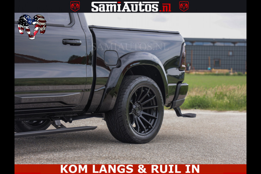 Dodge Ram 1500 Night Premium | Full Option | De Meest Luxe Pick-Up in zijn Klasse | Comfortabele Dubbele Cabine met Royale 5 Zitplaatsen | BPM vrij | Nu Leverbaar uit Voorraad | Voorraad Nr 2287 - 3384