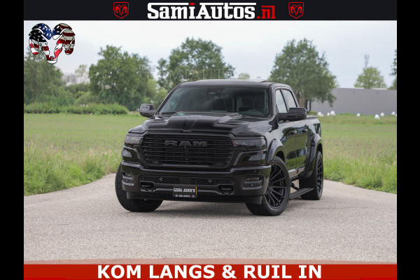 Dodge Ram 1500 Night Premium | Full Option | De Meest Luxe Pick-Up in zijn Klasse | Comfortabele Dubbele Cabine met Royale 5 Zitplaatsen | BPM vrij | Nu Leverbaar uit Voorraad | Voorraad Nr 2287 - 3384