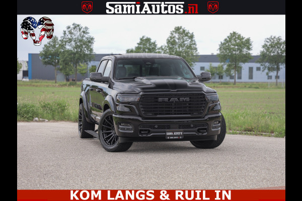 Dodge Ram 1500 Night Premium | Full Option | De Meest Luxe Pick-Up in zijn Klasse | Comfortabele Dubbele Cabine met Royale 5 Zitplaatsen | BPM vrij | Nu Leverbaar uit Voorraad | Voorraad Nr 2287 - 3384