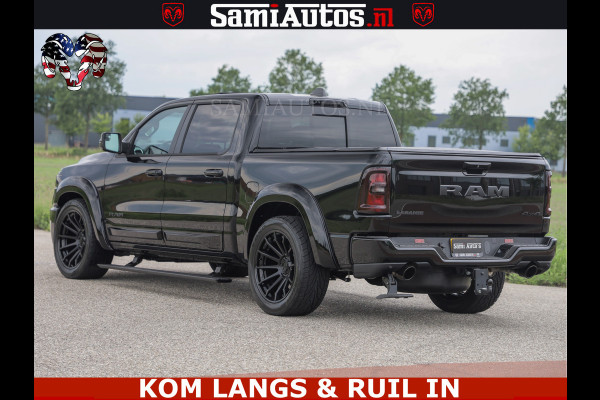 Dodge Ram 1500 Night Premium | Full Option | De Meest Luxe Pick-Up in zijn Klasse | Comfortabele Dubbele Cabine met Royale 5 Zitplaatsen | BPM vrij | Nu Leverbaar uit Voorraad | Voorraad Nr 2287 - 3384