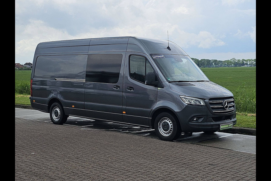 Mercedes-Benz Sprinter 319 3.0 V6 L3H2 Maxi LED  Automaat 3.5t-Trekhaak Mbux10 Navi Airco Cruise Control Camera Euro6 190 PK