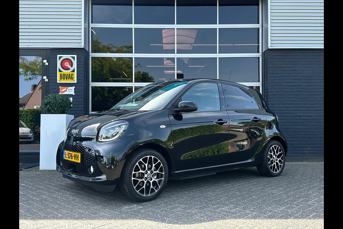 Smart Forfour EQ Comfort PLUS 18 kWh, Automaat, Bluetooth, Camera, Cruise, Pano, Leder, DAB, NAP