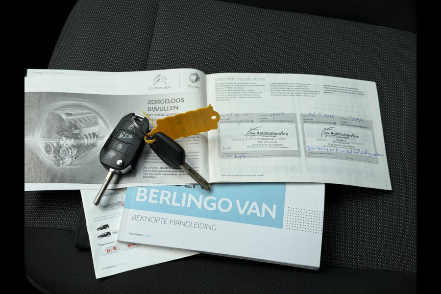 Citroën Berlingo 1.5 BlueHDI Control*A/C*TEL*SCHUIFDEUR*PDC*SIDEBAR