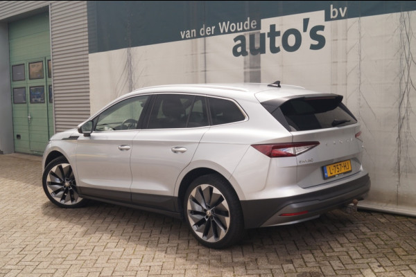Škoda ENYAQ iV 80 First Edition -SOH93%-LEER-LED-TREKHAAK-ECC-