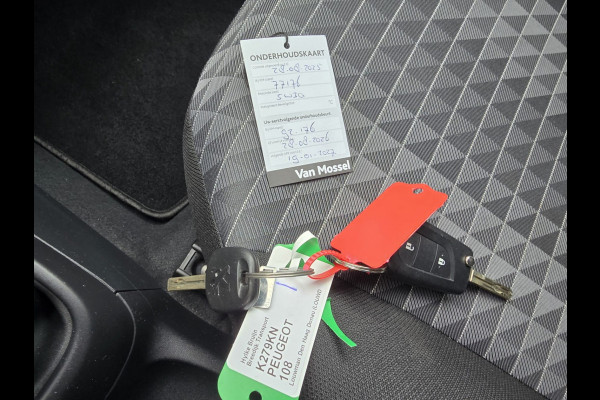Peugeot 108 1.0 e-VTi Active | 1E EIGENAAR |3/6 OF 12MND GARANTIE | AIRCO | ELEC RAMEN | NW APK |