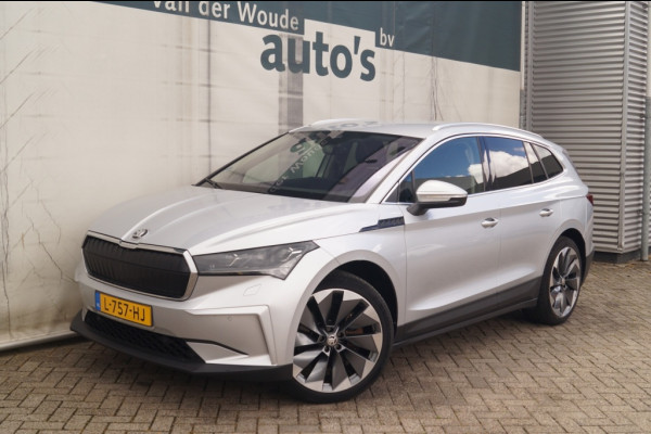 Škoda ENYAQ iV 80 First Edition -SOH93%-LEER-LED-TREKHAAK-ECC-