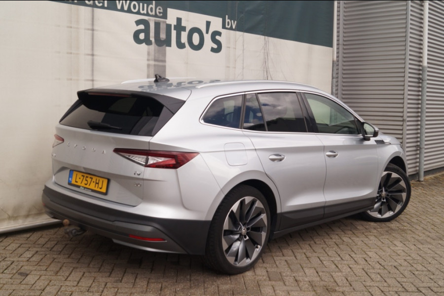 Škoda ENYAQ iV 80 First Edition -SOH93%-LEER-LED-TREKHAAK-ECC-