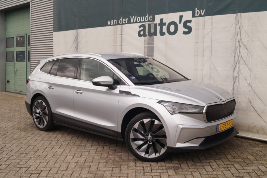 Škoda ENYAQ iV 80 First Edition -SOH93%-LEER-LED-TREKHAAK-ECC-