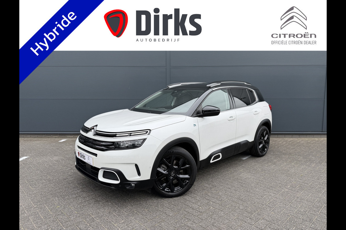 Citroën C5 Aircross 225pk Plug-in Hybrid Shine (Leder incl verwarming/geheugen/massage - Elektrische Klep - 19" Zwart - Adaptieve Cruise Controle -