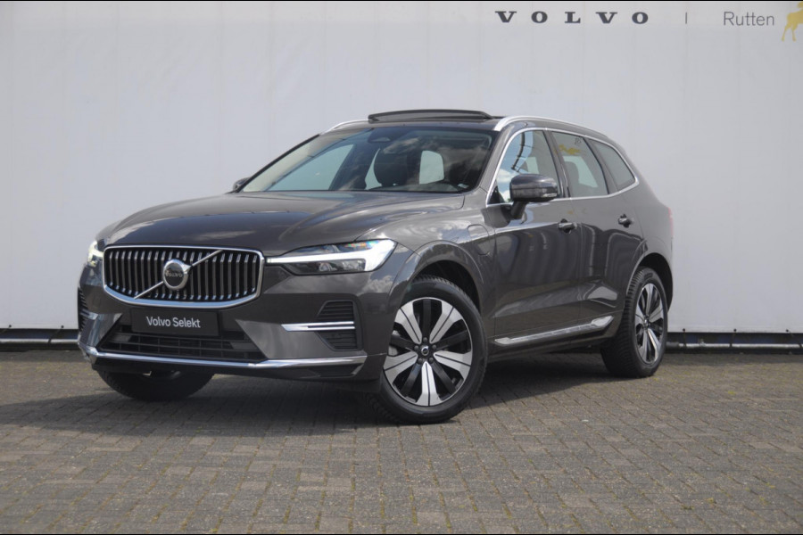 Volvo XC60 T6 350PK Automaat AWD Plus Bright / Panoramadak / Climate control / Parkeersensoren met camera / Elektrische stoelen / elektrische achterklep / Lederen bekleding / Apple carplay / Allseason banden