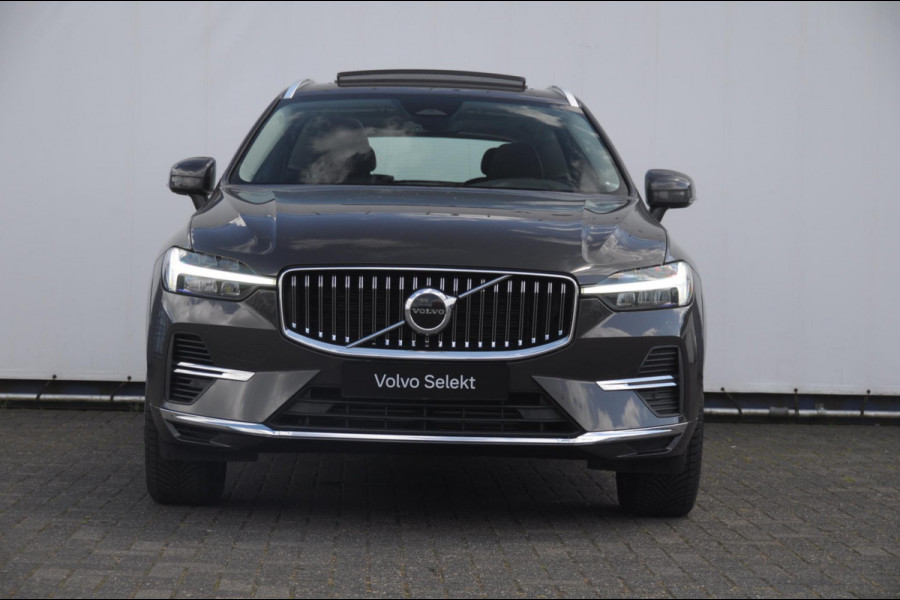 Volvo XC60 T6 350PK Automaat AWD Plus Bright / Panoramadak / Climate control / Parkeersensoren met camera / Elektrische stoelen / elektrische achterklep / Lederen bekleding / Apple carplay / Allseason banden