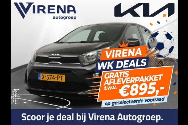 Kia Picanto 1.0 DPi DynamicLine Airco - Apple Carplay/ Android Auto - Cruise Control - Bluetooth - Lichtmetalen velgen 14 inch Fabrieksgarantie tot 01-2031