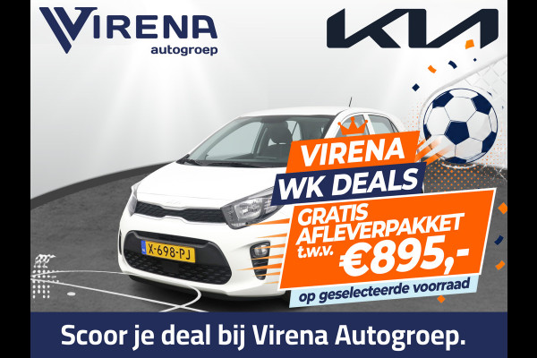 Kia Picanto 1.0 DPi ComfortLine - Airco - Cruise Control - Radio - Fabrieksgarantie Tot 2031