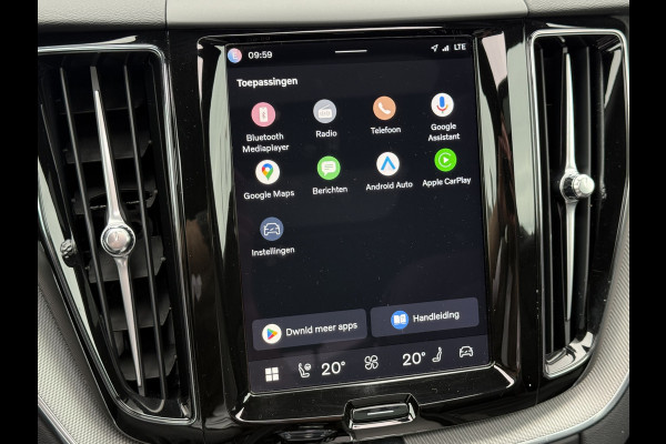 Volvo XC60 2.0 T6 Plug-in hybrid AWD Plus Black Edition | Pano | Pilot Assit | Memory | H/K Audio | 21 inch