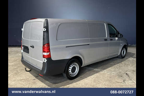 Mercedes-Benz Vito 116 CDI 164pk L3H1 Euro6 Airco | Camera | Cruisecontrol | LED | 2500kg Trekhaak Parkeersensoren, Stoelverwarming, Bijrijdersbank