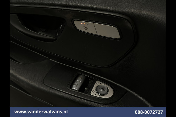 Mercedes-Benz Vito 116 CDI 164pk L3H1 Euro6 Airco | Camera | Cruisecontrol | LED | 2500kg Trekhaak Parkeersensoren, Stoelverwarming, Bijrijdersbank