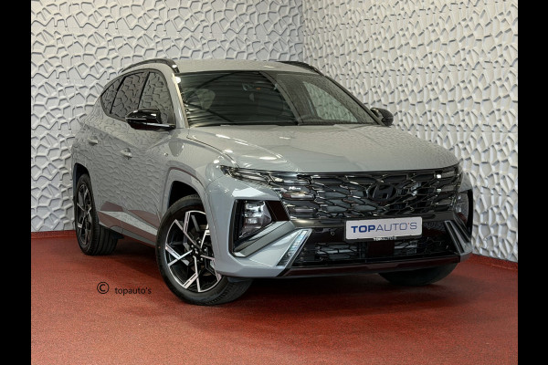 Hyundai Tucson NIEUWE AUTO 1.6 T-GDI PHEV N-LINE 360.CAMERA ELEK.KLEP ELEK.STOEL/GEHEUGEN VERWARMD/KOELING SUBWFR 19"LMV ZWARTE HEMEL STUURVERW PLUG IN HYBRIDE