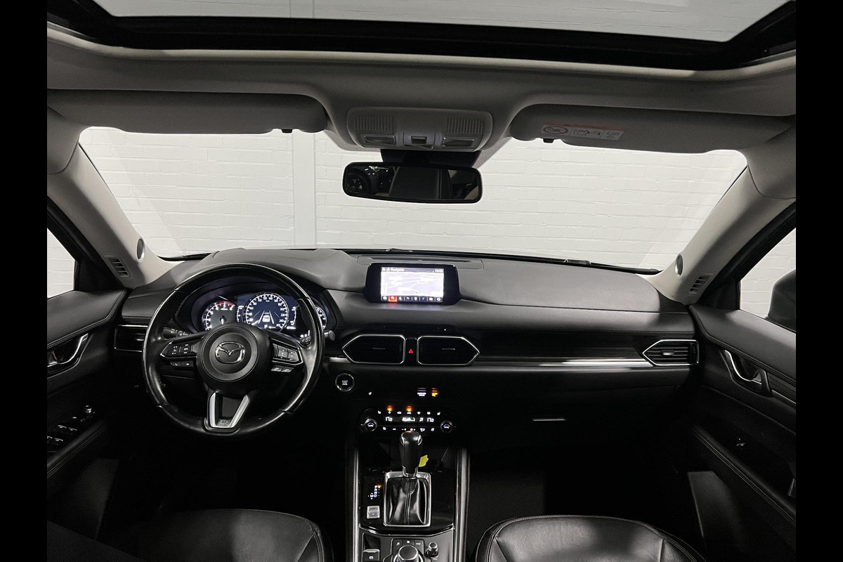 Mazda CX-5 2.5 4WD SkyActiv-G 194 Luxury Trekhaak | Adapt. cruise | Open dak | Stuur-/stoelverwarming | 360 camera | Head-up | Bose sound | Stoelventilatie