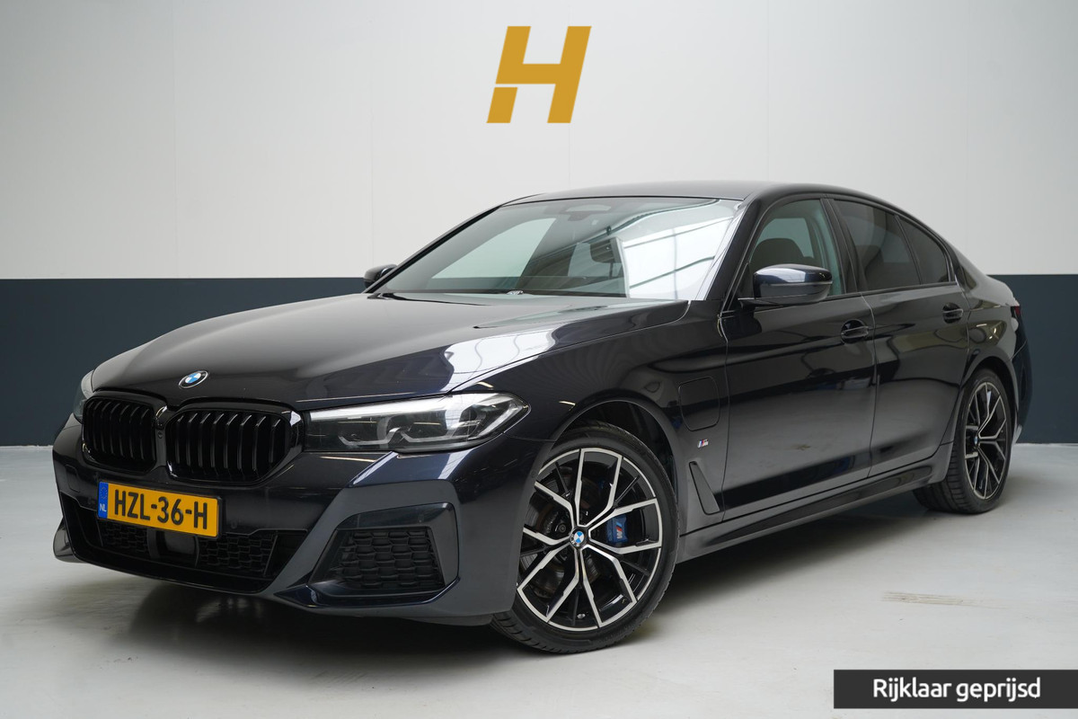 BMW 5 Serie 530e 293pk M Sport Edition | SoH 84% | Leder | Sportstoelen | Elektr.verstl. stoelen | Trekhaak