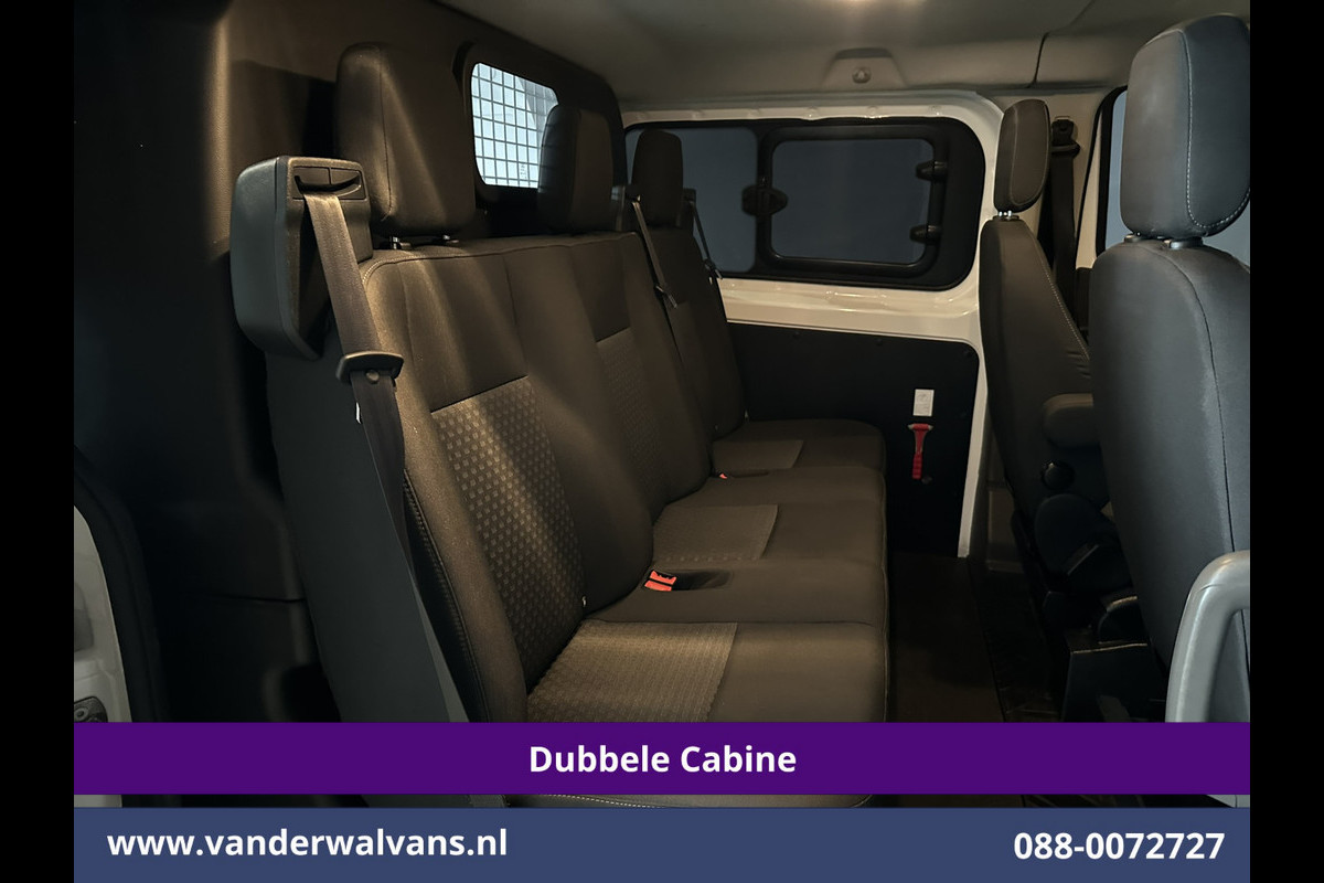 Ford Transit Custom 2.0 TDCI 170pk L2H1 Dubbele Cabine Euro6 Airco | 5-zits | Camera | Xenon | Navigatie | Cruisecontrol Android Auto, Parkeersensoren, Stoelverwarming, Verwarmde Voorruit, 2800kg trekvermogen