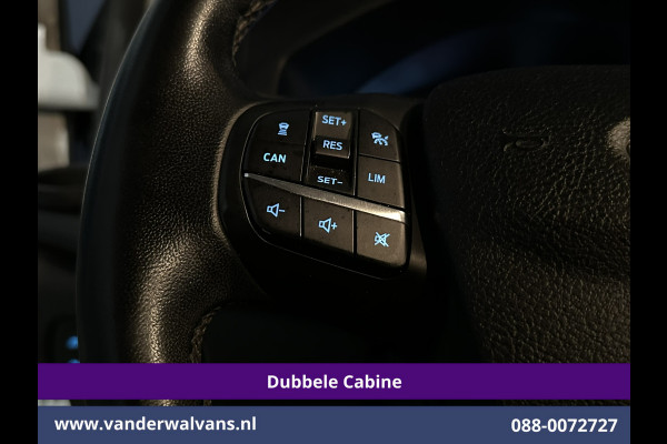 Ford Transit Custom 2.0 TDCI 170pk L2H1 Dubbele Cabine Euro6 Airco | 5-zits | Camera | Xenon | Navigatie | Cruisecontrol Android Auto, Parkeersensoren, Stoelverwarming, Verwarmde Voorruit, 2800kg trekvermogen