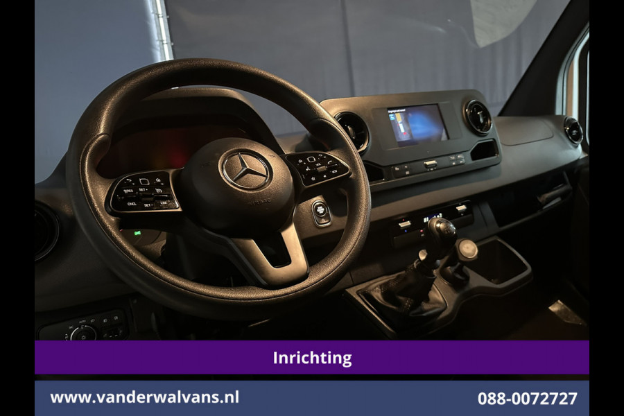 Mercedes-Benz Sprinter 316 CDI 164pk 2800kg Trekhaak L2H2 Inrichting Euro6 Airco | Omvormer | Imperiaal | Camera Apple Carplay, Cruisecontrol, Android Auto, Parkeersensoren
