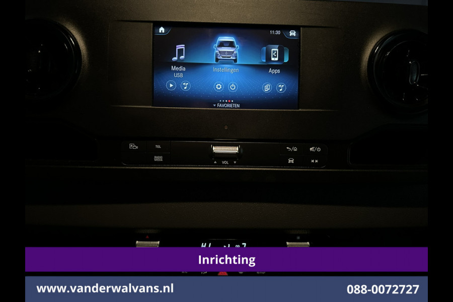 Mercedes-Benz Sprinter 316 CDI 164pk 2800kg Trekhaak L2H2 Inrichting Euro6 Airco | Omvormer | Imperiaal | Camera Apple Carplay, Cruisecontrol, Android Auto, Parkeersensoren