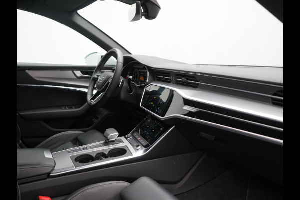 Audi A6 Avant 50 TFSI e Quattro S Line PHEV 300pk Dealer O.H. | Adaptive Cruise | Head Up | Camera | Matrix LED | Lederen Sportstoelen Memory & Verwarmd | Blis | Stuur Verwarmd | Apple Carplay | Navigatie | DAB | Plug In Hybrid |