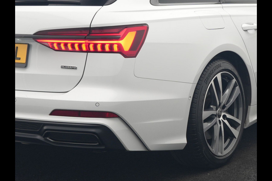 Audi A6 Avant 50 TFSI e Quattro S Line PHEV 300pk Dealer O.H. | Adaptive Cruise | Head Up | Camera | Matrix LED | Lederen Sportstoelen Memory & Verwarmd | Blis | Stuur Verwarmd | Apple Carplay | Navigatie | DAB | Plug In Hybrid |