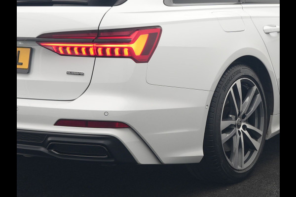 Audi A6 Avant 50 TFSI e Quattro S Line PHEV 300pk Dealer O.H. | Adaptive Cruise | Head Up | Camera | Matrix LED | Lederen Sportstoelen Memory & Verwarmd | Blis | Stuur Verwarmd | Apple Carplay | Navigatie | DAB | Plug In Hybrid |