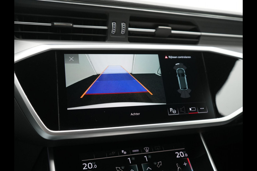 Audi A6 Avant 50 TFSI e Quattro S Line PHEV 300pk Dealer O.H. | Adaptive Cruise | Head Up | Camera | Matrix LED | Lederen Sportstoelen Memory & Verwarmd | Blis | Stuur Verwarmd | Apple Carplay | Navigatie | DAB | Plug In Hybrid |
