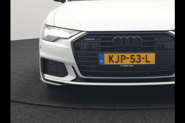 Audi A6 Avant 50 TFSI e Quattro S Line PHEV 300pk Dealer O.H. | Adaptive Cruise | Head Up | Camera | Matrix LED | Lederen Sportstoelen Memory & Verwarmd | Blis | Stuur Verwarmd | Apple Carplay | Navigatie | DAB | Plug In Hybrid |