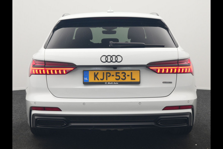 Audi A6 Avant 50 TFSI e Quattro S Line PHEV 300pk Dealer O.H. | Adaptive Cruise | Head Up | Camera | Matrix LED | Lederen Sportstoelen Memory & Verwarmd | Blis | Stuur Verwarmd | Apple Carplay | Navigatie | DAB | Plug In Hybrid |