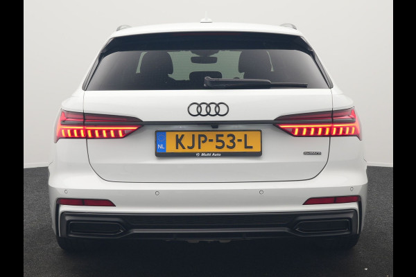 Audi A6 Avant 50 TFSI e Quattro S Line PHEV 300pk Dealer O.H. | Adaptive Cruise | Head Up | Camera | Matrix LED | Lederen Sportstoelen Memory & Verwarmd | Blis | Stuur Verwarmd | Apple Carplay | Navigatie | DAB | Plug In Hybrid |
