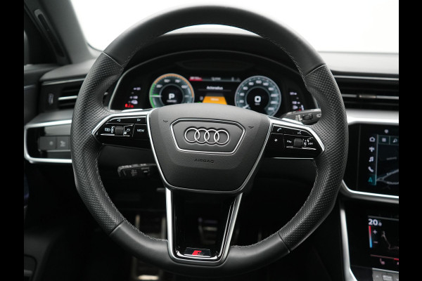 Audi A6 Avant 50 TFSI e Quattro S Line PHEV 300pk Dealer O.H. | Adaptive Cruise | Head Up | Camera | Matrix LED | Lederen Sportstoelen Memory & Verwarmd | Blis | Stuur Verwarmd | Apple Carplay | Navigatie | DAB | Plug In Hybrid |